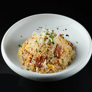 Fried Rice with BBQ Pork