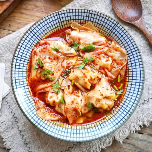 Wonton in Chili Oil