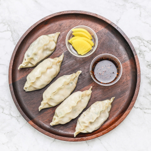 Vegetable Jjin-Mandu (6 pcs)