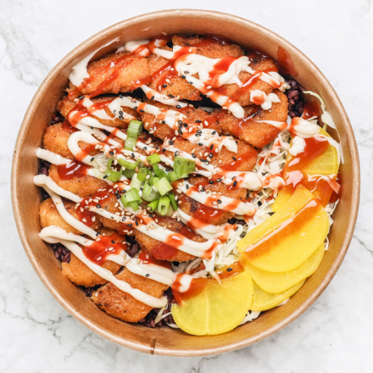 Chicken Bite Mayo Rice Bowl