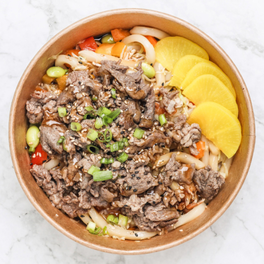 Beef Fried Udon