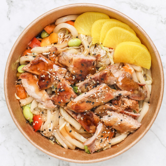 Chicken Fried Udon
