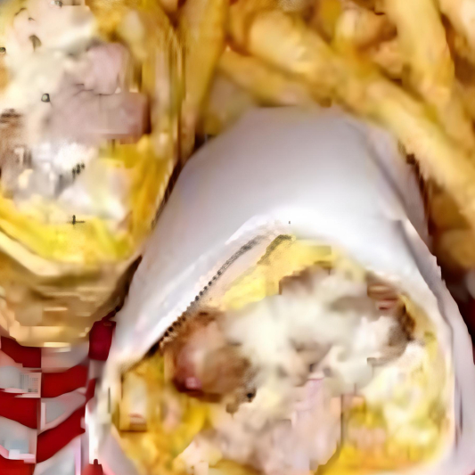 Surf & Turf Burrito with Fries
