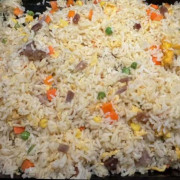 60. BBQ Pork Fried Rice 叉烧炒饭