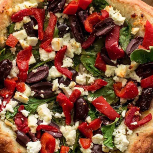 6. Greek Special Pizza