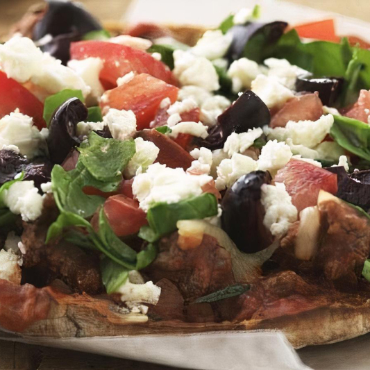 8. Mediterranean Pizza