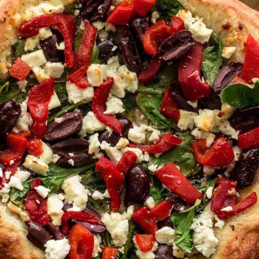 6. Greek Special Pizza