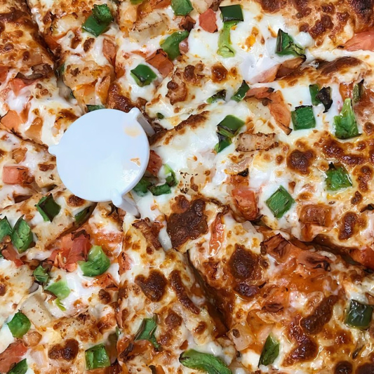 12. Butter Chicken Pizza