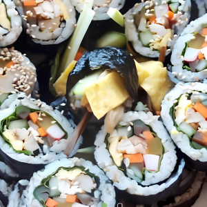 Chicken Kimbap