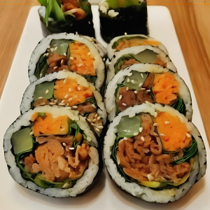 Spicy Pork Kimbap
