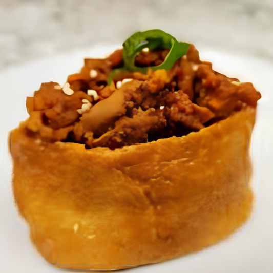 Spicy Pork Yubu Chobap Set