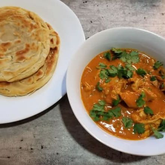 Butter Chicken with Porotta (2 pcs)