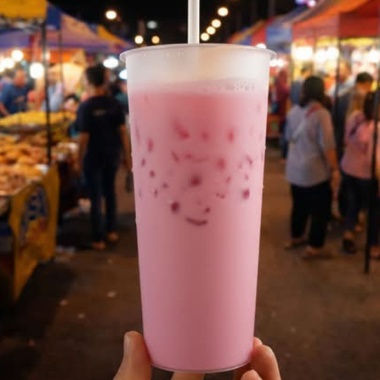 Rose Syrup Milk Jelly