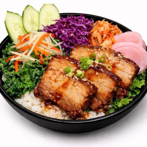 Braised Pork Belly Bowl