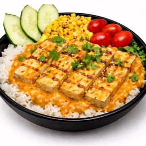 Thai Curry Tofu Bowl