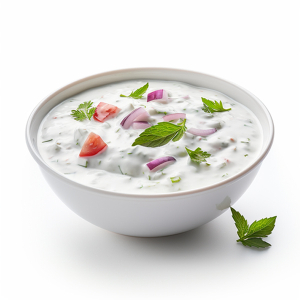 Raita and Salad