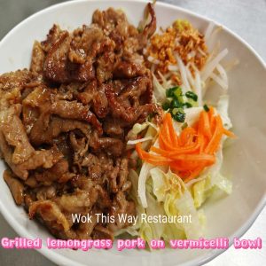 17. Grilled Lemongrass Pork Vermicelli