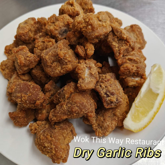 9. Dry Garlic Ribs
