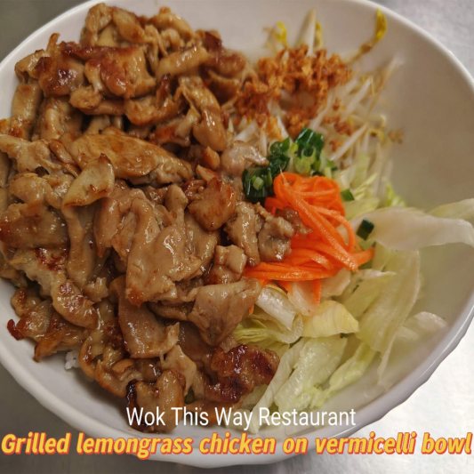 17. Grilled Lemongrass Chicken Vermicelli