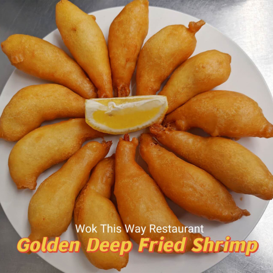 86. Golden Deep Fried Shrimp