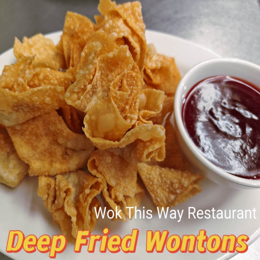 8. Deep Fried Wontons (20 pcs)