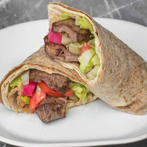 Large Lamb Kebab Wrap