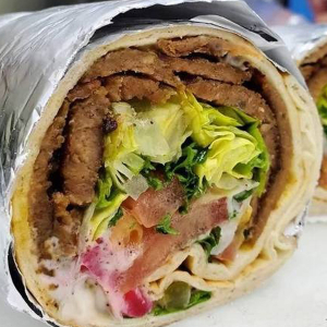 Large Donair Wrap