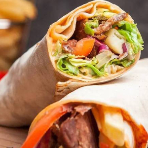 Large Mixed Shawarma Wrap