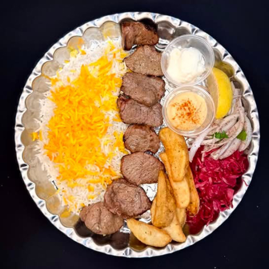 Lamb Kebab Plate