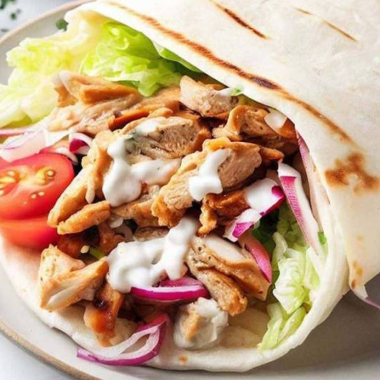 Large Chicken Shawarma Wrap