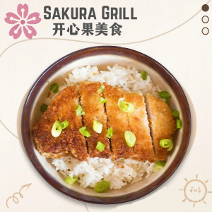 Grilled Pork Chop on Rice 香煎猪排饭