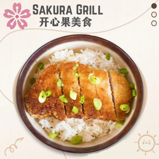 Grilled Pork Chop on Rice 香煎猪排饭