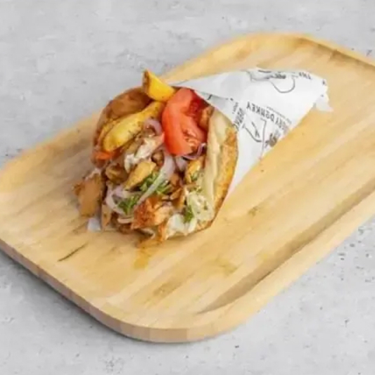 Traditional Chicken Gyro Pita