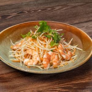 Green Papaya Salad with Prawns / Gỏi Đu Đủ T&ocirc;m