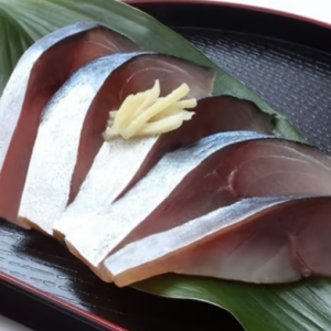 G12. Saba Sashimi (3 pcs)