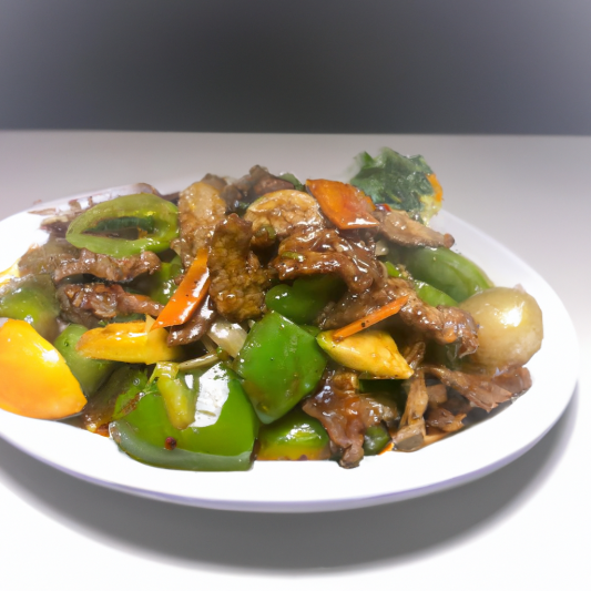 L4. Black Pepper Beef