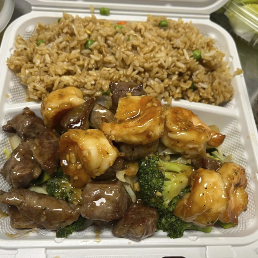 Teriyaki Beef & Shrimp