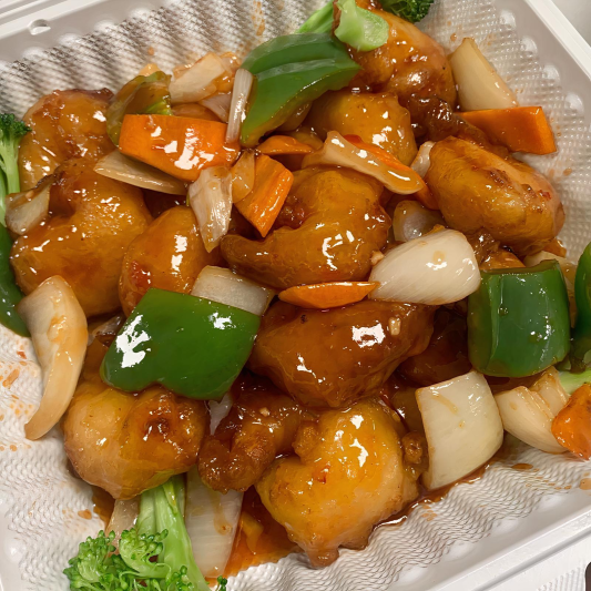 M4. Sweet Fried Shrimp