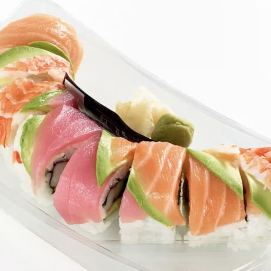 Rainbow Roll (8 pcs)