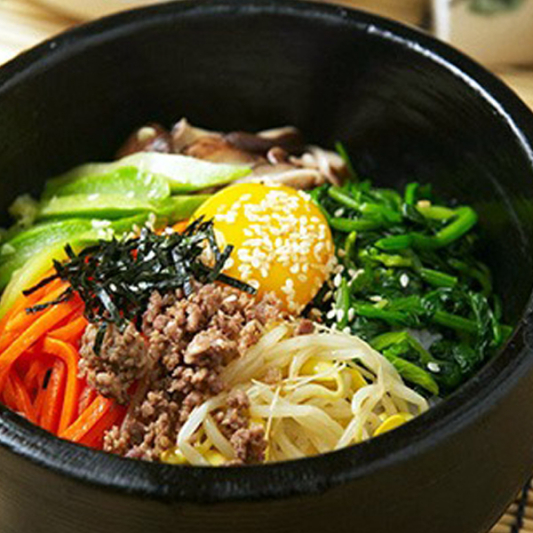 Beef Dolsot Bibimbap - Bipeu Dolsot Bibimbap 소고기비빔밥