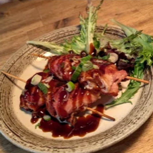 Bacon Wrapped Scallops BBQ