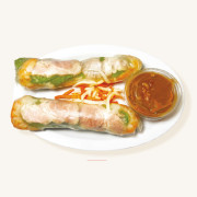 07. Shrimp & Pork Spring Rolls / Gỏi Cuốn T&ocirc;m Thịt