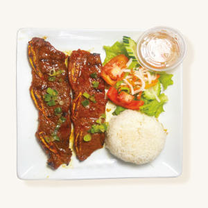28. Korean BBQ Beef Short Ribs / Cơm Sườn B&ograve; Đại H&agrave;n