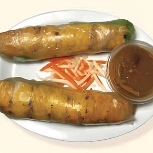 09. Grilled Chicken Spring Rolls / Gỏi Cuốn Thịt G&agrave; Nướng
