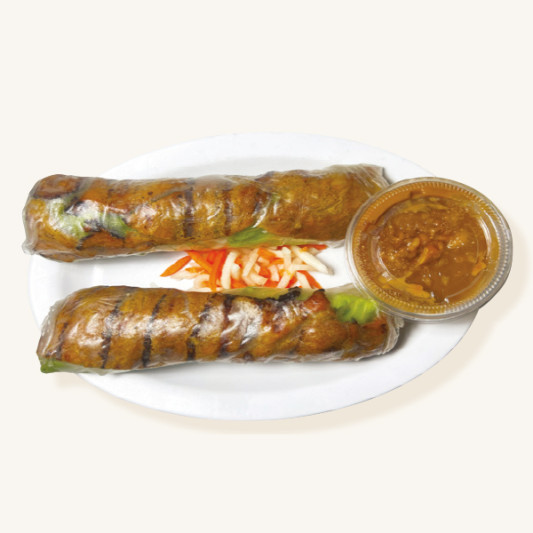 08. Grilled Pork Spring Rolls / Gỏi Cuốn Thịt Heo Nướng
