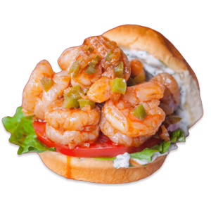 Fried Shrimp Burger