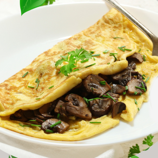 Mushroom Omelette