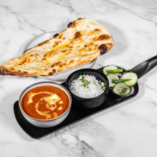 Paneer Butter Masala with Lachha Paratha