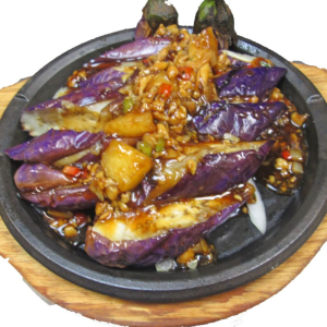 220. Minced Chicken & Eggplant in Teriyaki Sauce 鉄板燒汁雞茸茄子