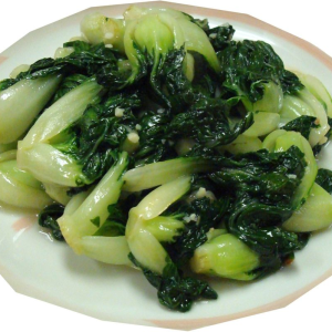 140. Baby Bok Choy with Garlic Sauce 蒜茸炒白菜苗